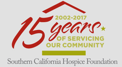 Southern California Hospice Foundation - 15 Years of Serving Our Community - Badge